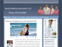 Tablet Screenshot of bartelsmedical.com